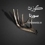 تکست آهنگ گوزن علی سورنا